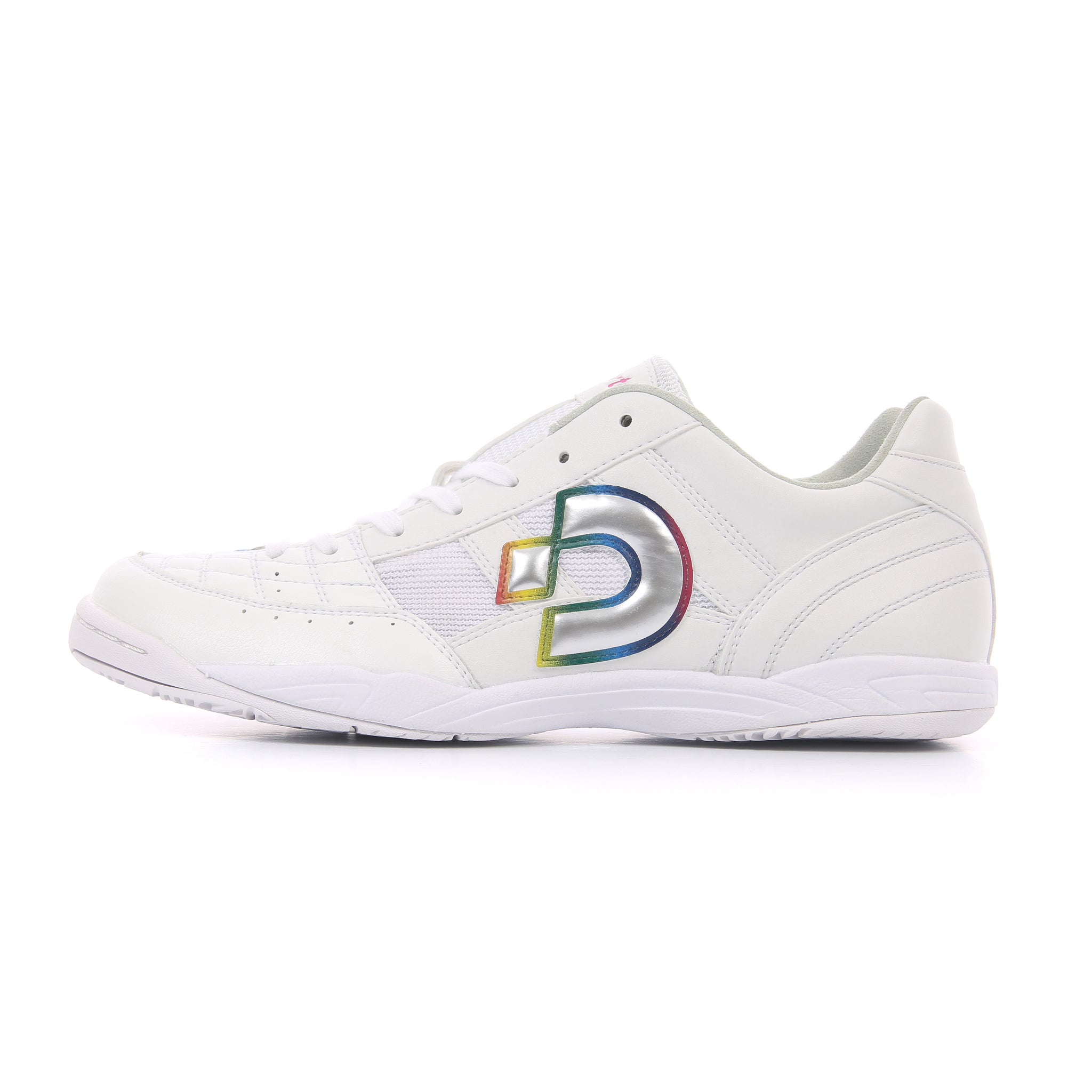 Desporte Rio LLID white silver futsal shoe