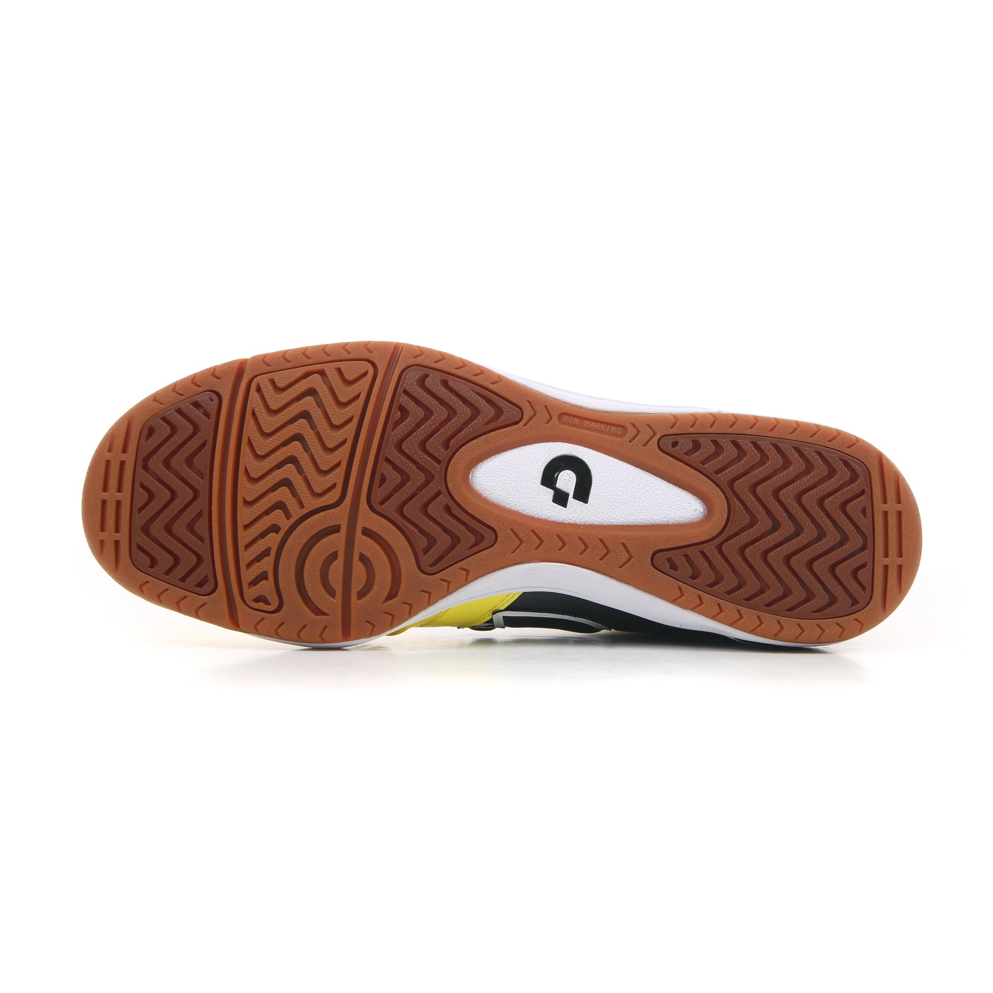Desporte Sao Luis KI4 black yellow futsal shoe dual density rubber outsole