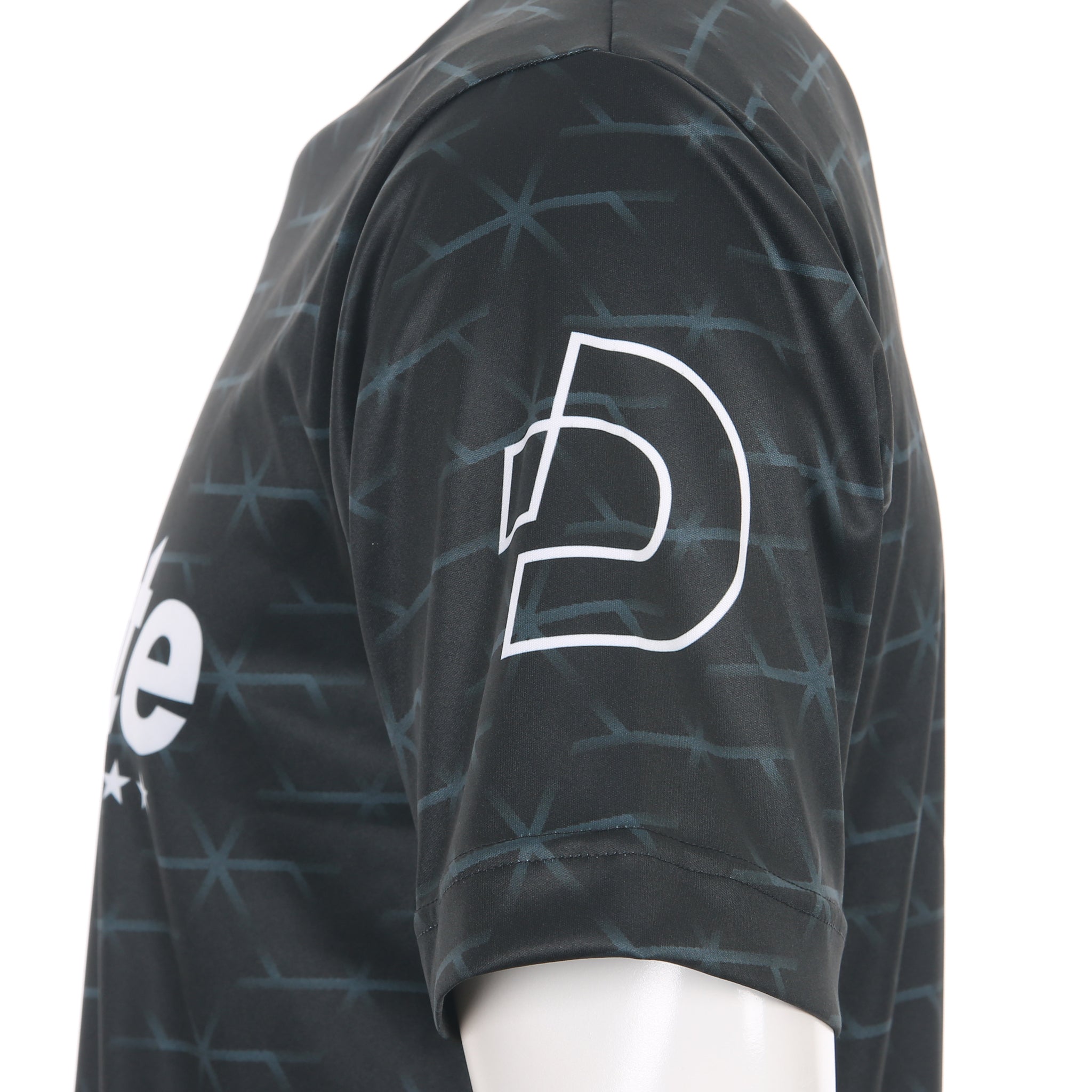 Desporte black futsal practice shirt DSP-BPS-38 side view