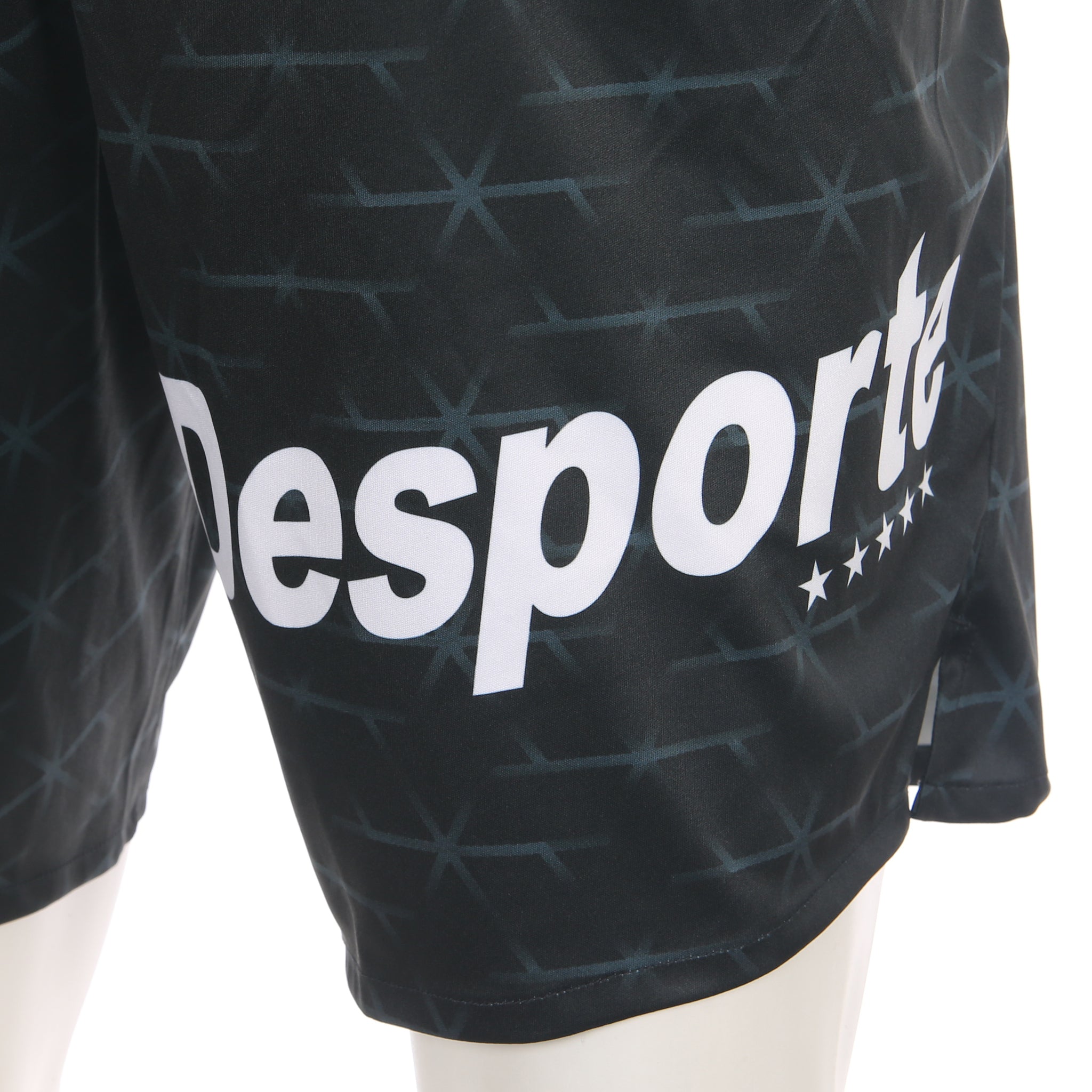 Desporte black futsal practice shorts DSP-BPSP-38 back logo