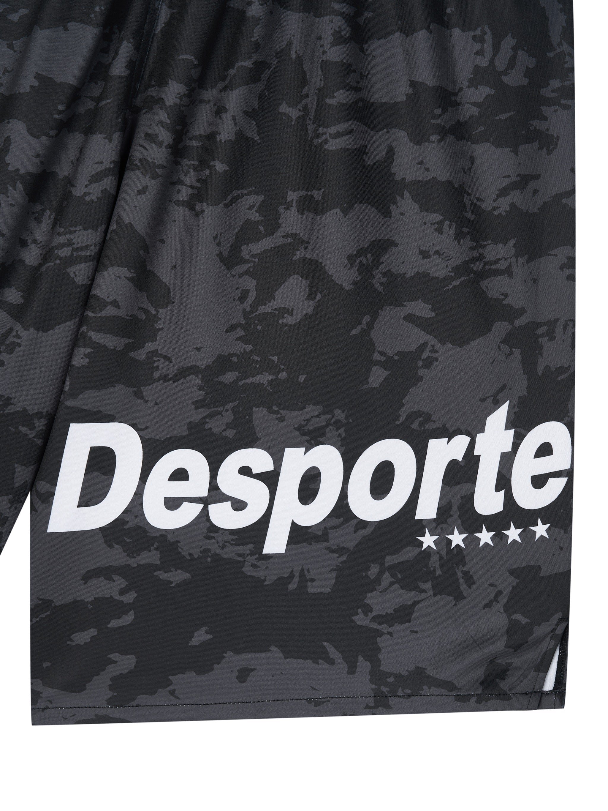 Desporte black gray futsal practice shorts DSP-BPSP-41 back logo