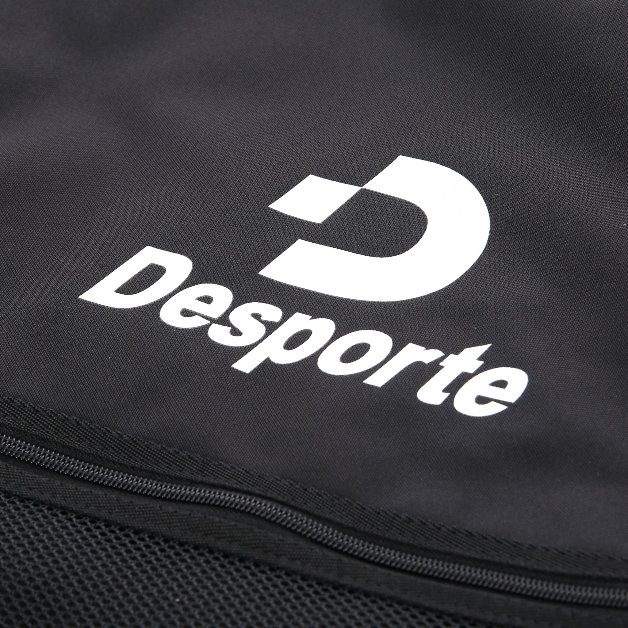 Desporte black gym sack front logo
