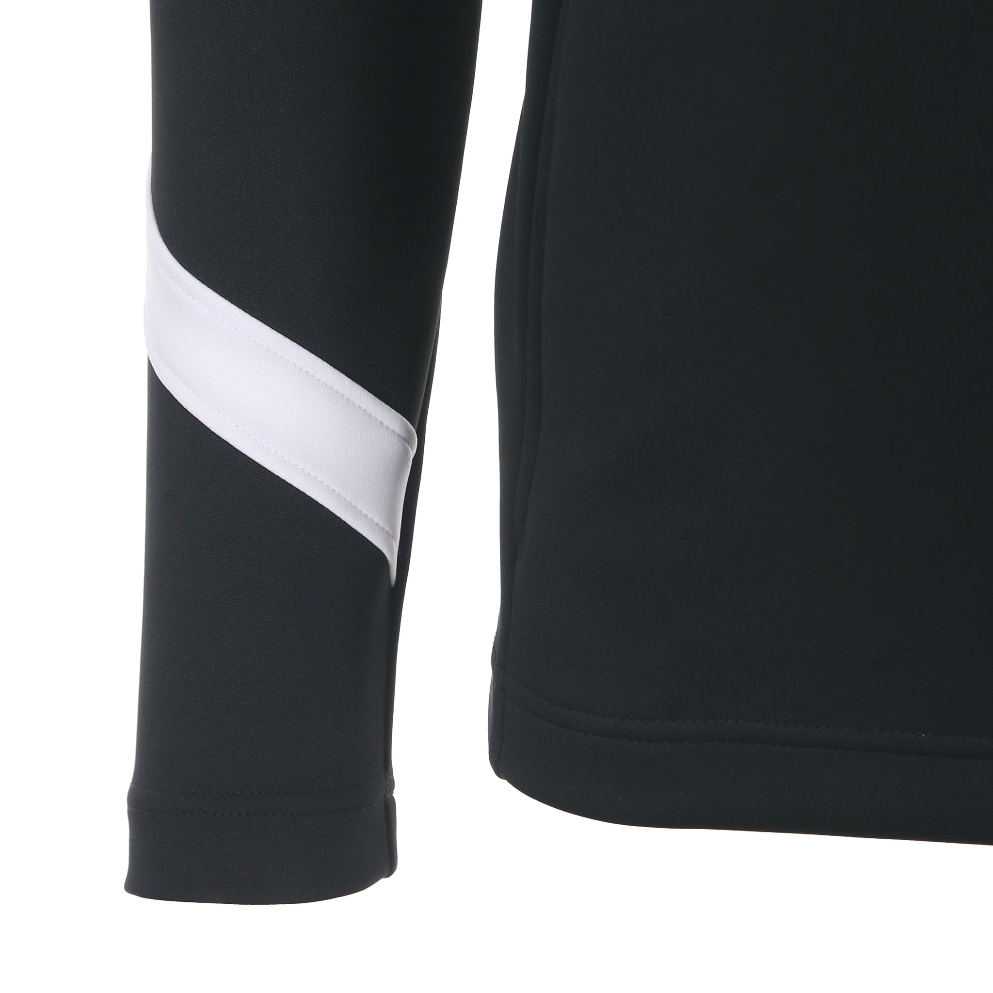Desporte black half zip track jacket DSP-CJ19SLF right seam pocket