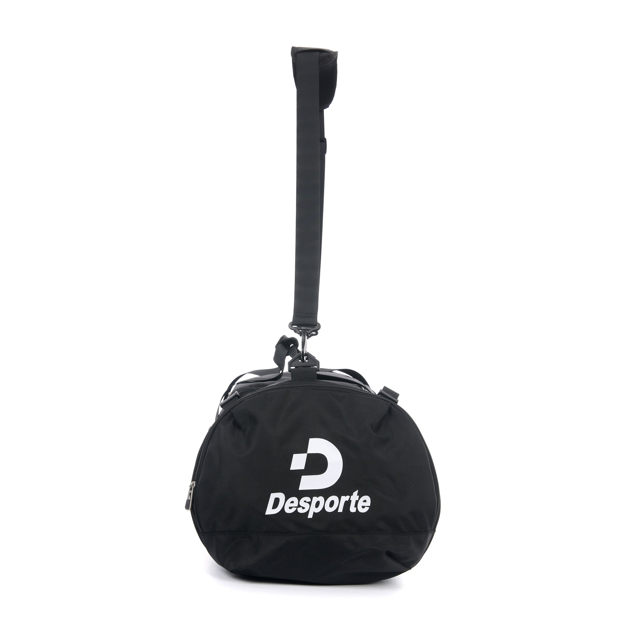 Desporte black sports duffel bag side compartment