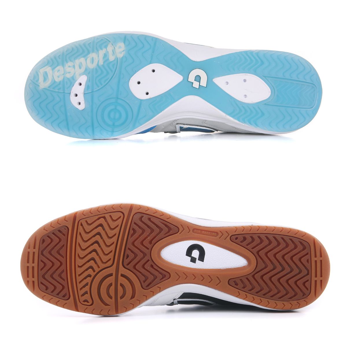 Desporte dual density rubber insole two shapes