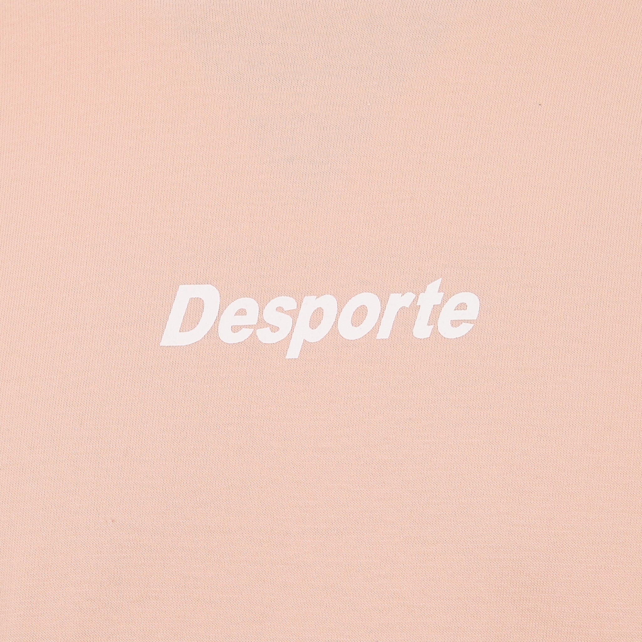 Desporte pink long sleeve cotton t-shirt DSP-T50L chest logo