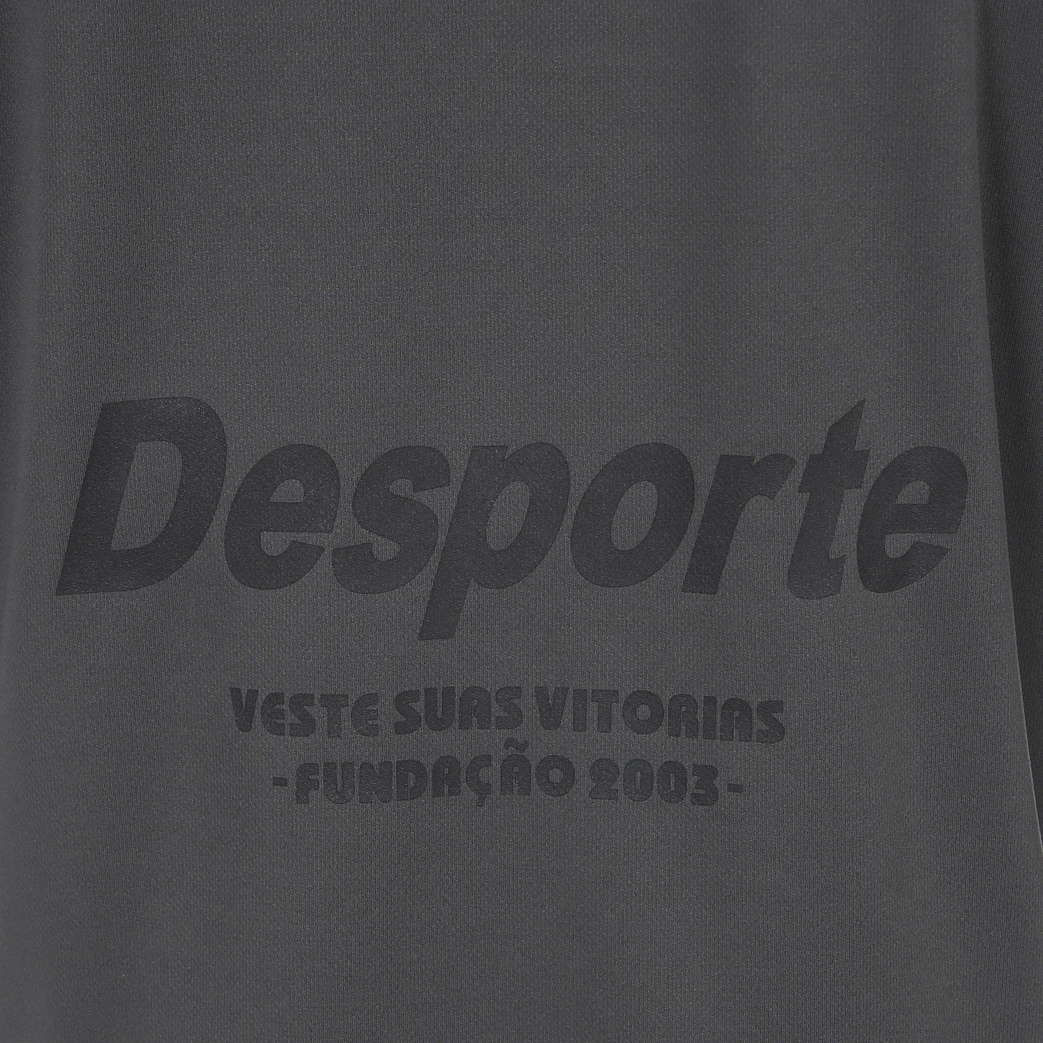 Desporte long sleeve dry shirt DSP-T51L-Dark Gray back logo