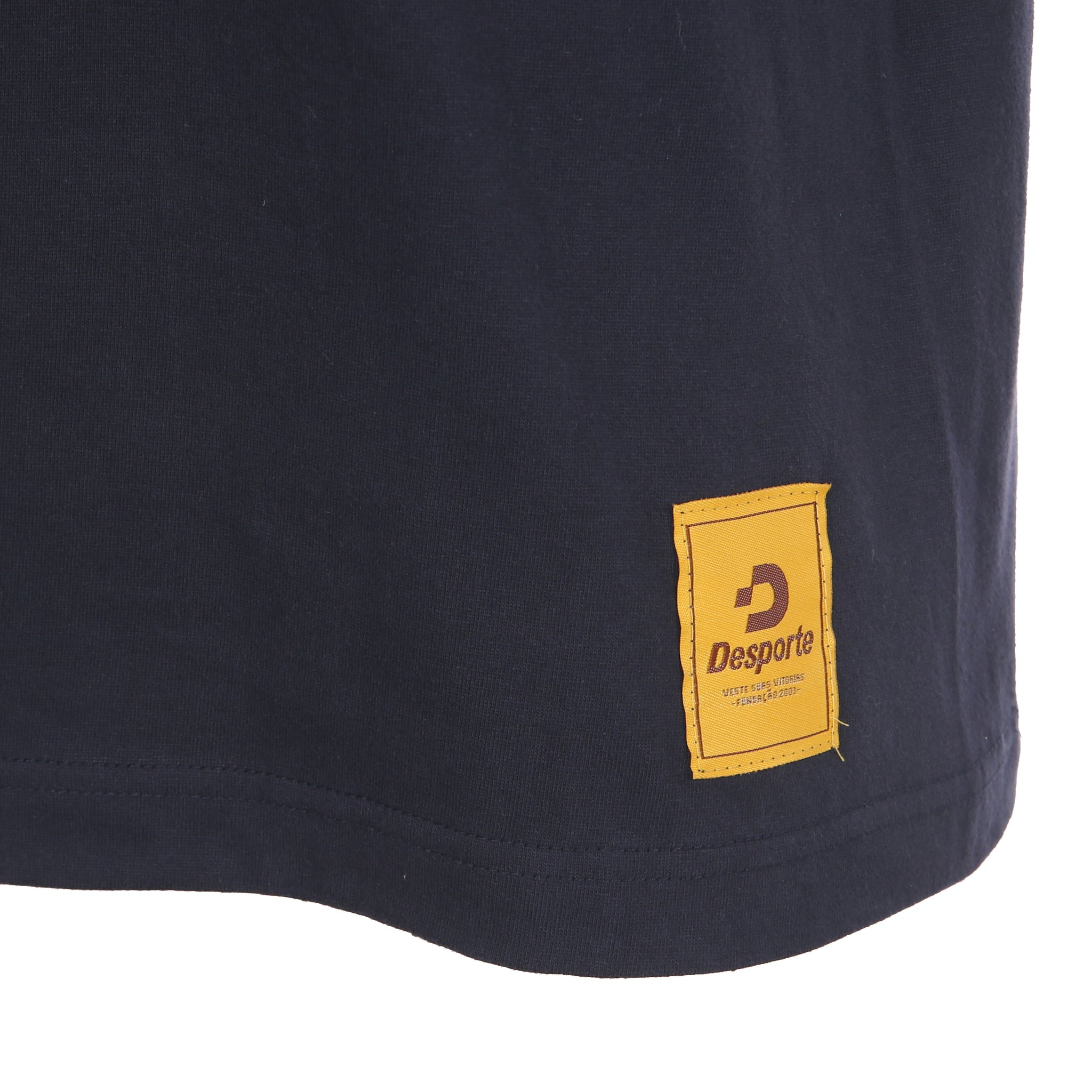 Desporte navy cotton t-shirt DSP-T54 logo tag