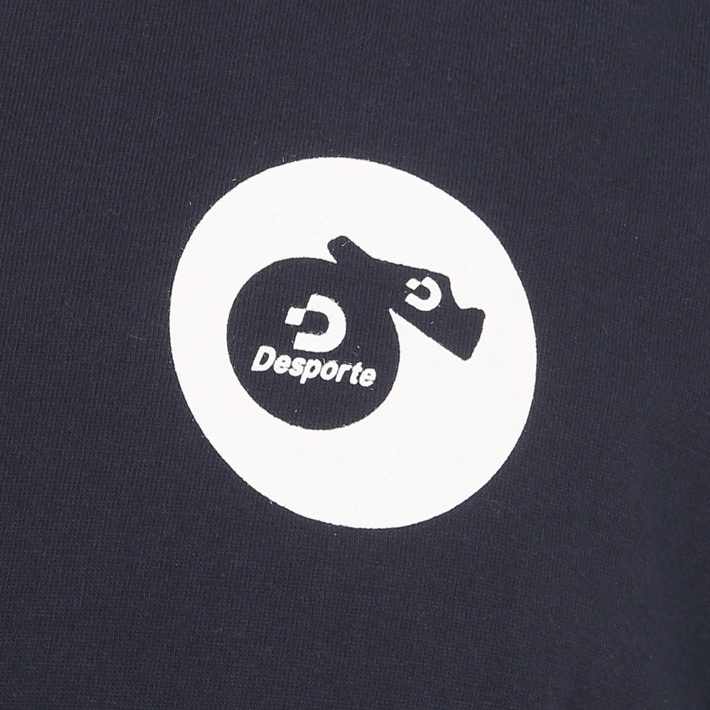 Desporte navy cotton t-shirt DSP-T54 logo