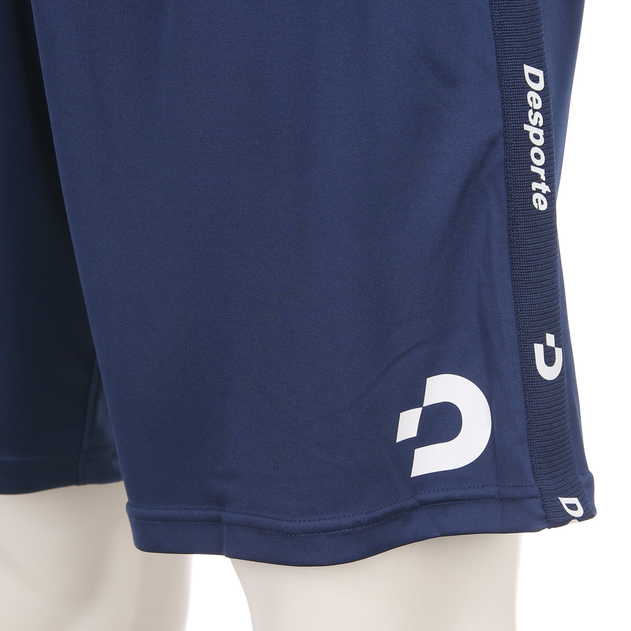 Desporte navy futsal practice shorts DSP-BPSP-37 track tape logo and print logo