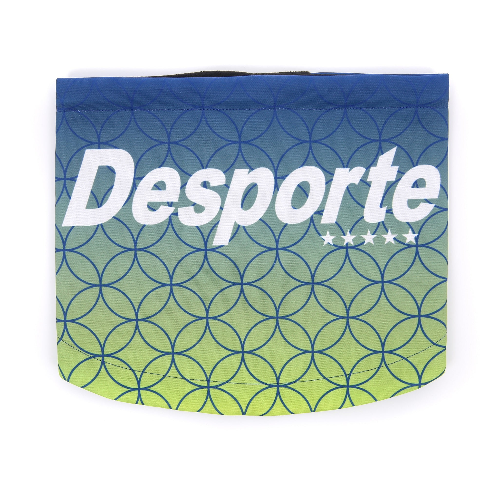 Desporte navy lime fleece neckwarmer DSP-NW11