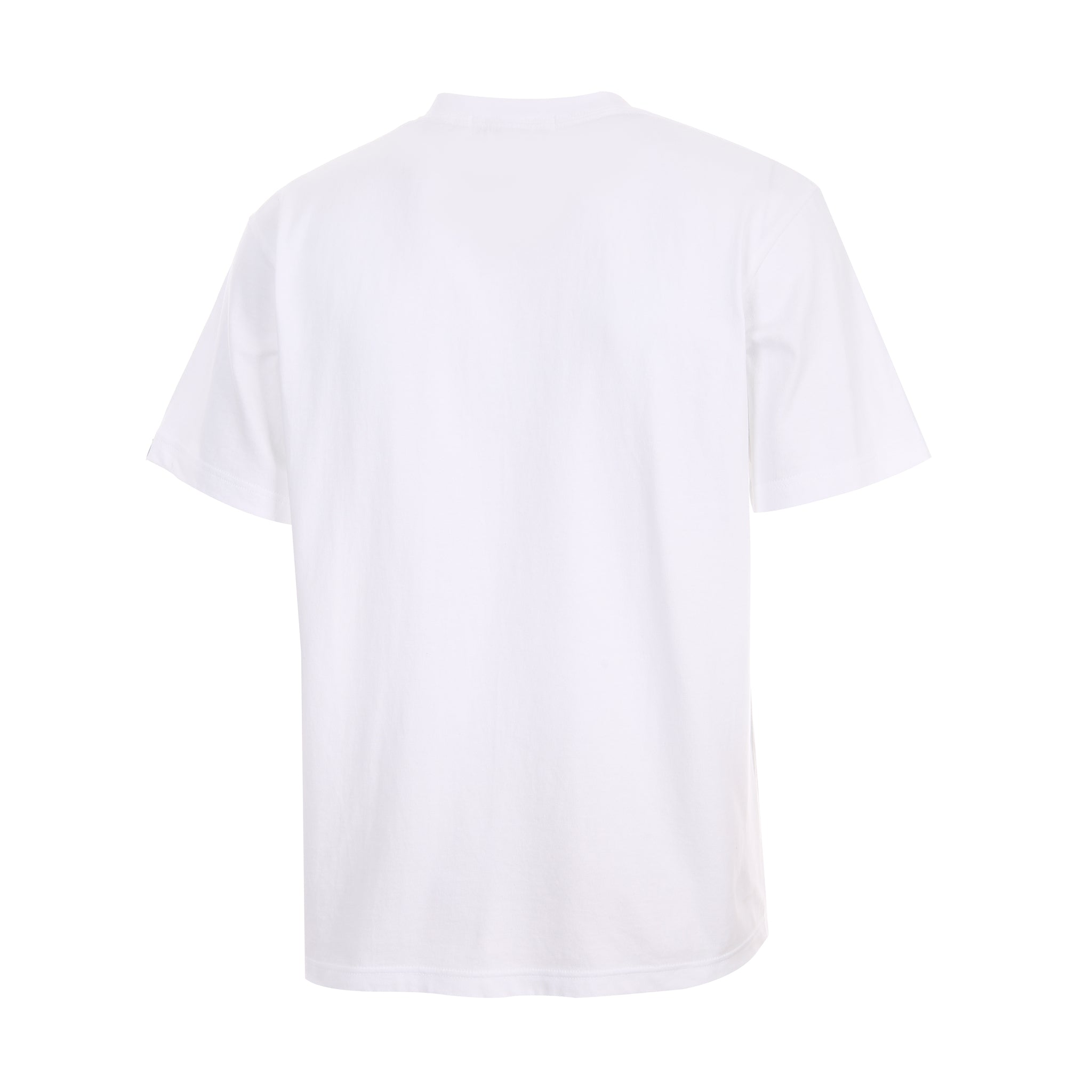Desporte white cotton t-shirt DSP-T54 back view