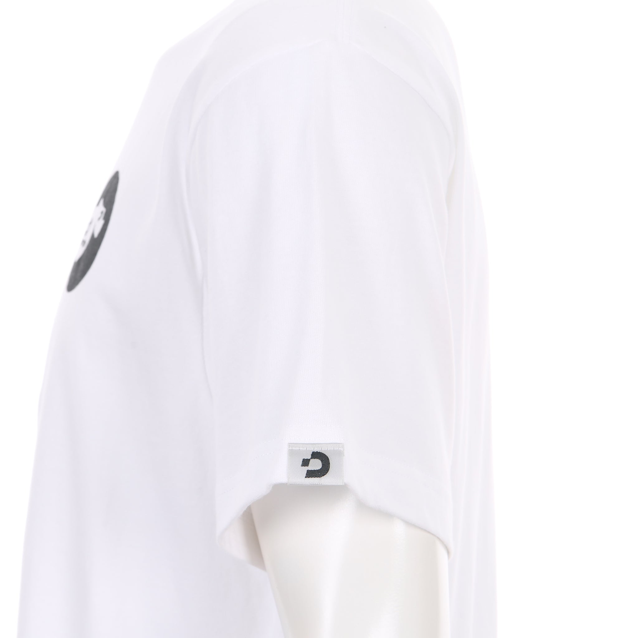 Desporte white cotton t-shirt DSP-T54 side view