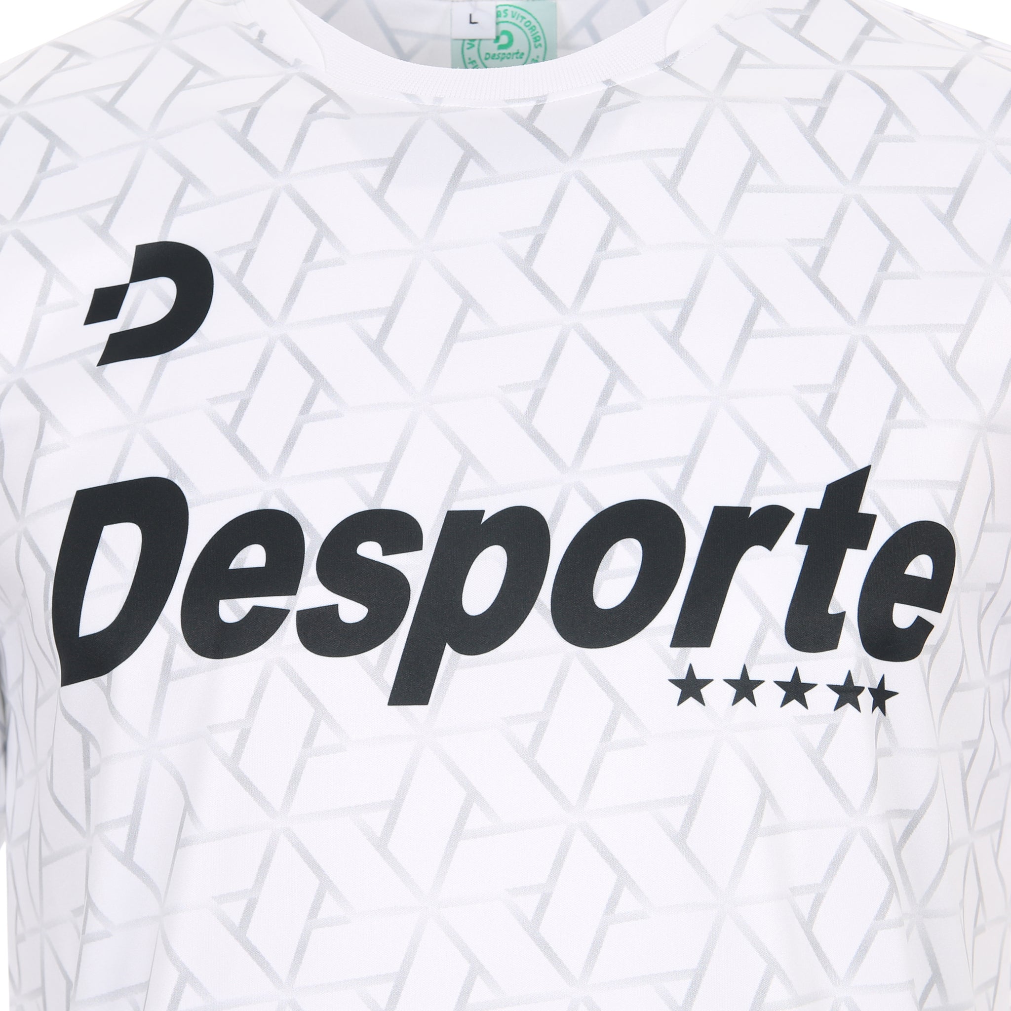 Desporte white futsal practice shirt DSP-BPS-38 chest logo