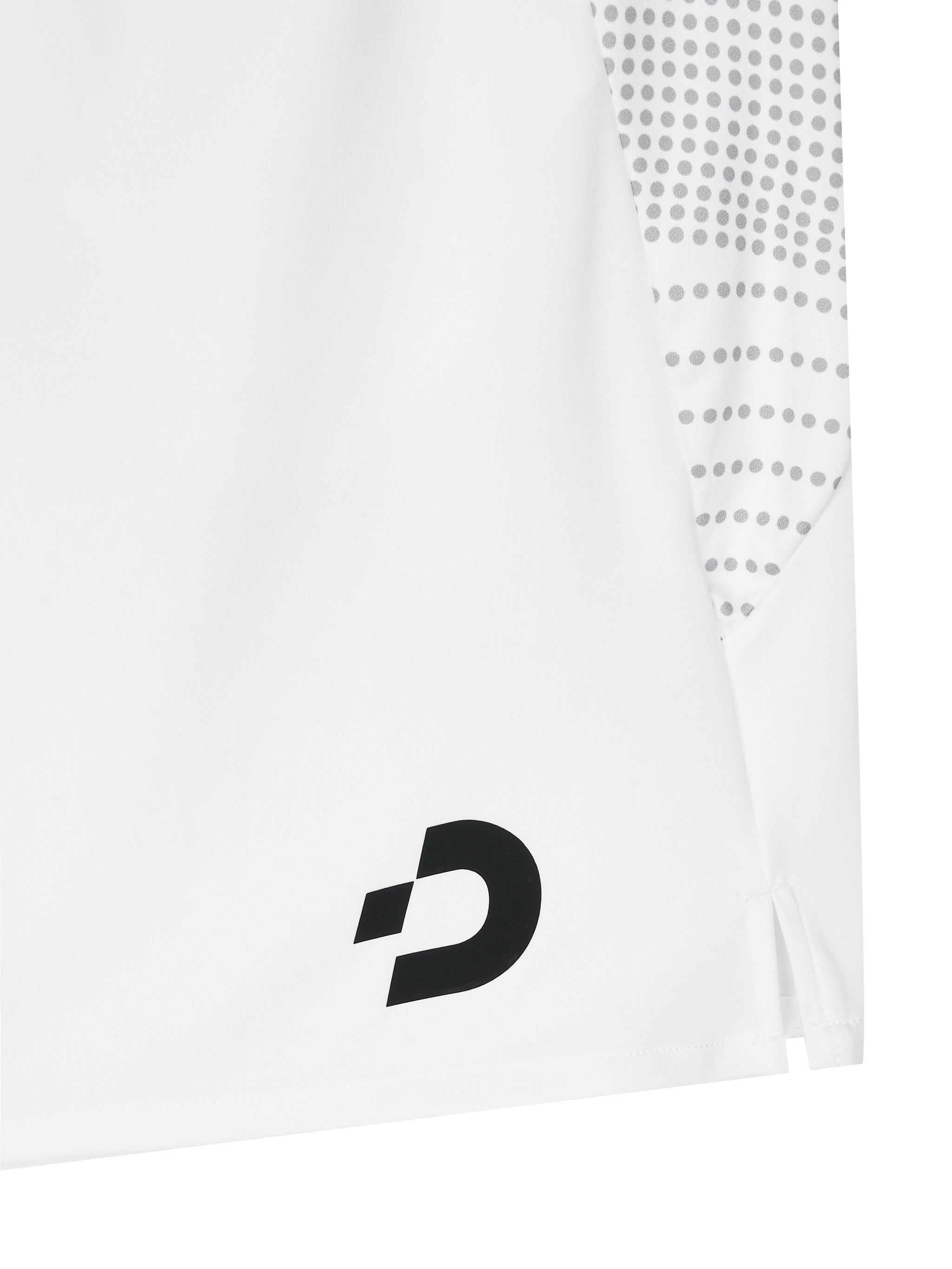 Desporte white futsal practice shorts DSP-BPSP-40 logo