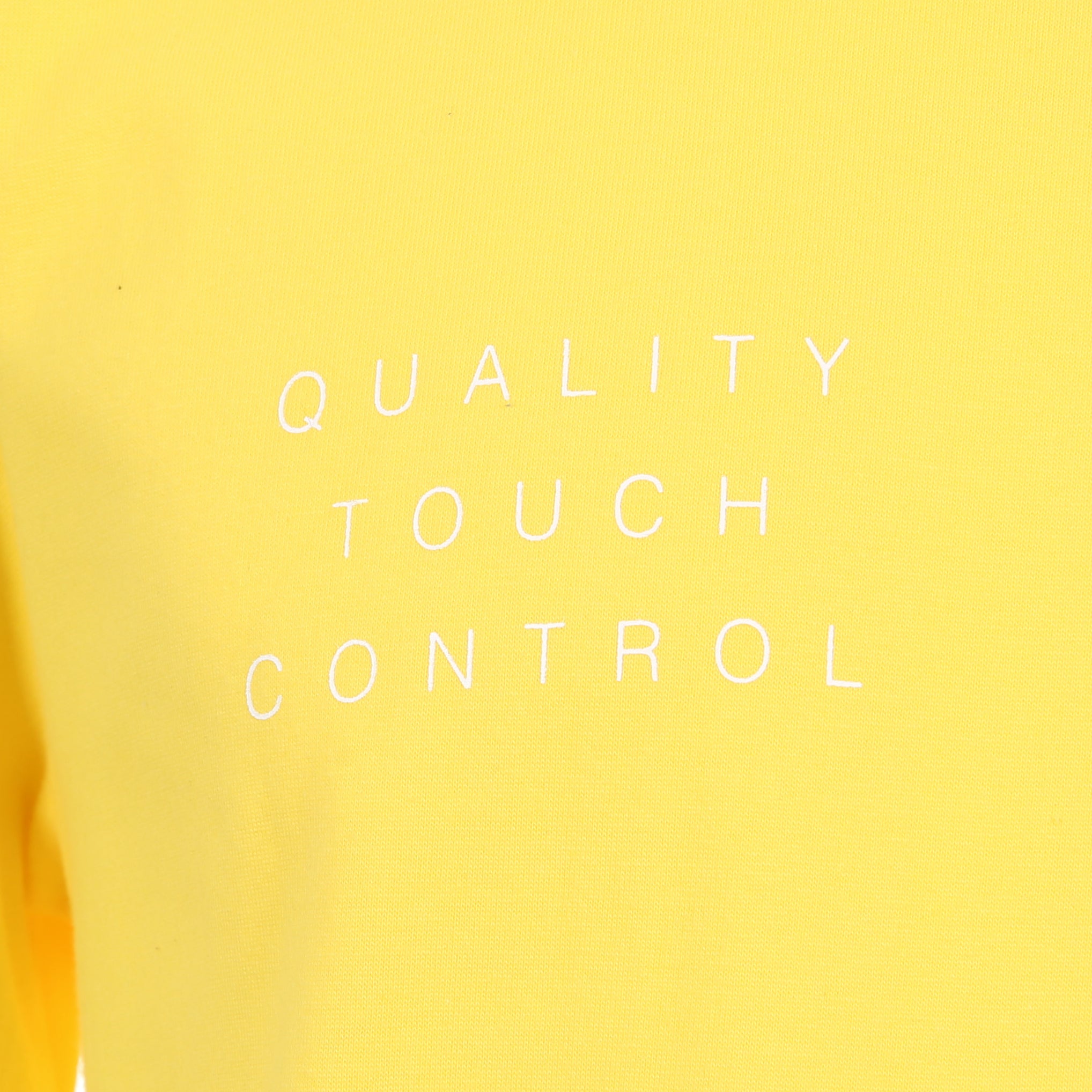 Desporte yellow cotton t-shirt DSP-T54 brand slogan logo