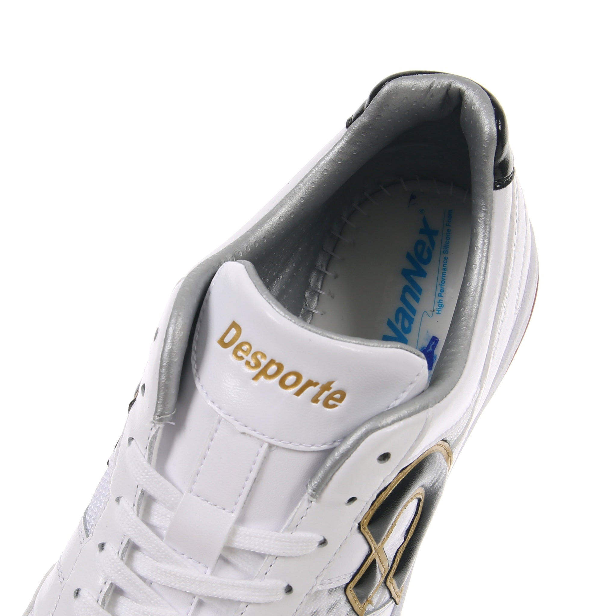 Desporte Boa Vista KI PRO3 white futsal shoe Nannex high performance silicone foam cushioning