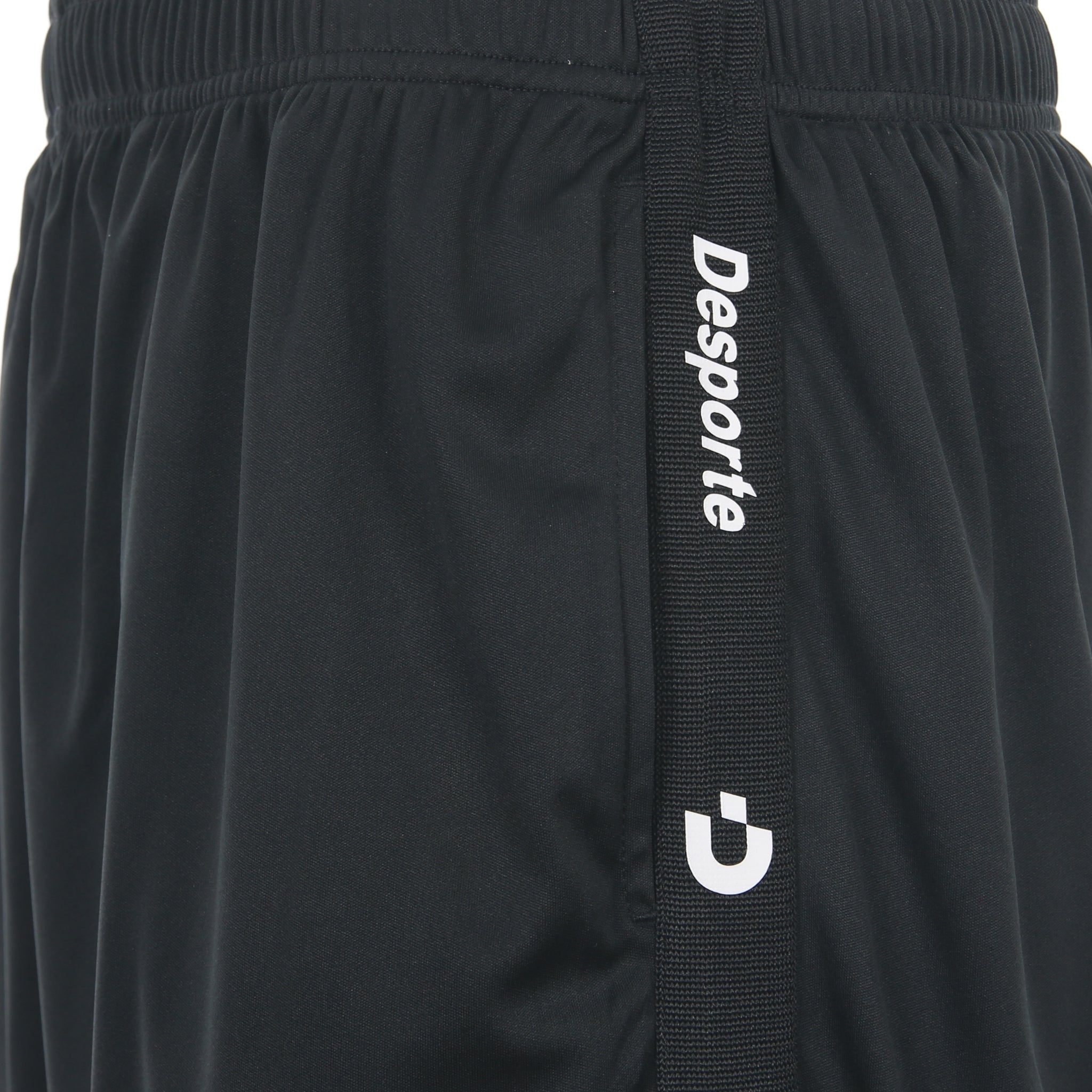 Desporte black futsal practice shorts DSP-BPSP-37 seam pocket