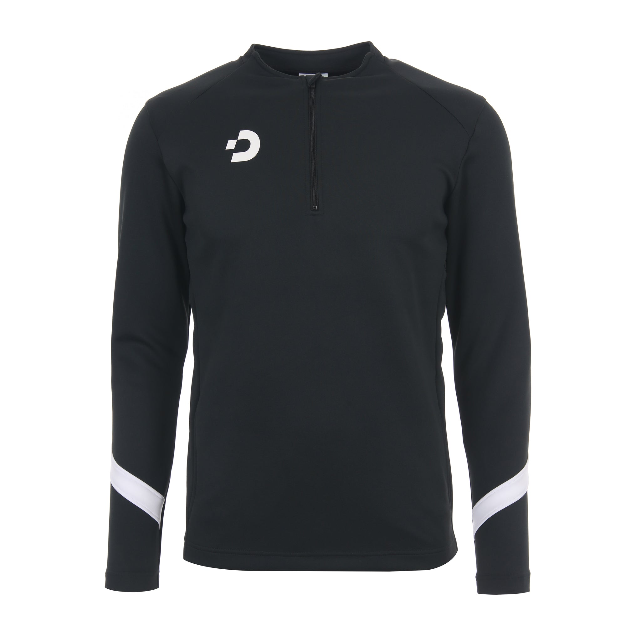 Desporte black half zip track jacket DSP-CJ19SLF