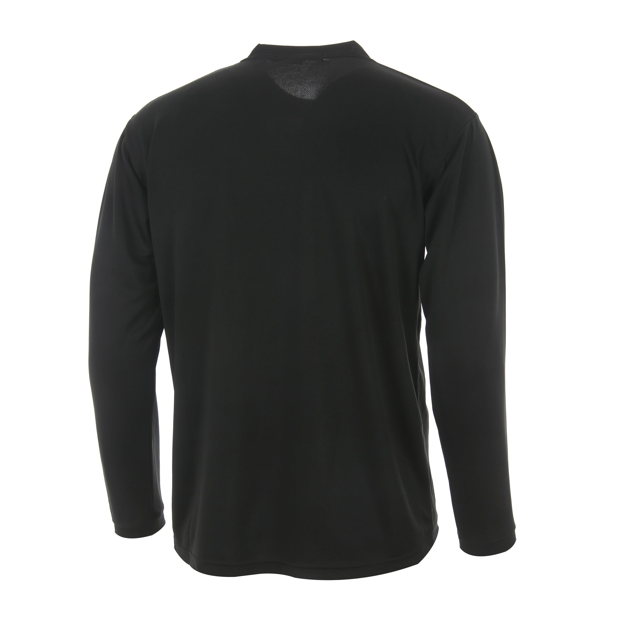 Desporte black long sleeve dry shirt DSP-DT-04L back view