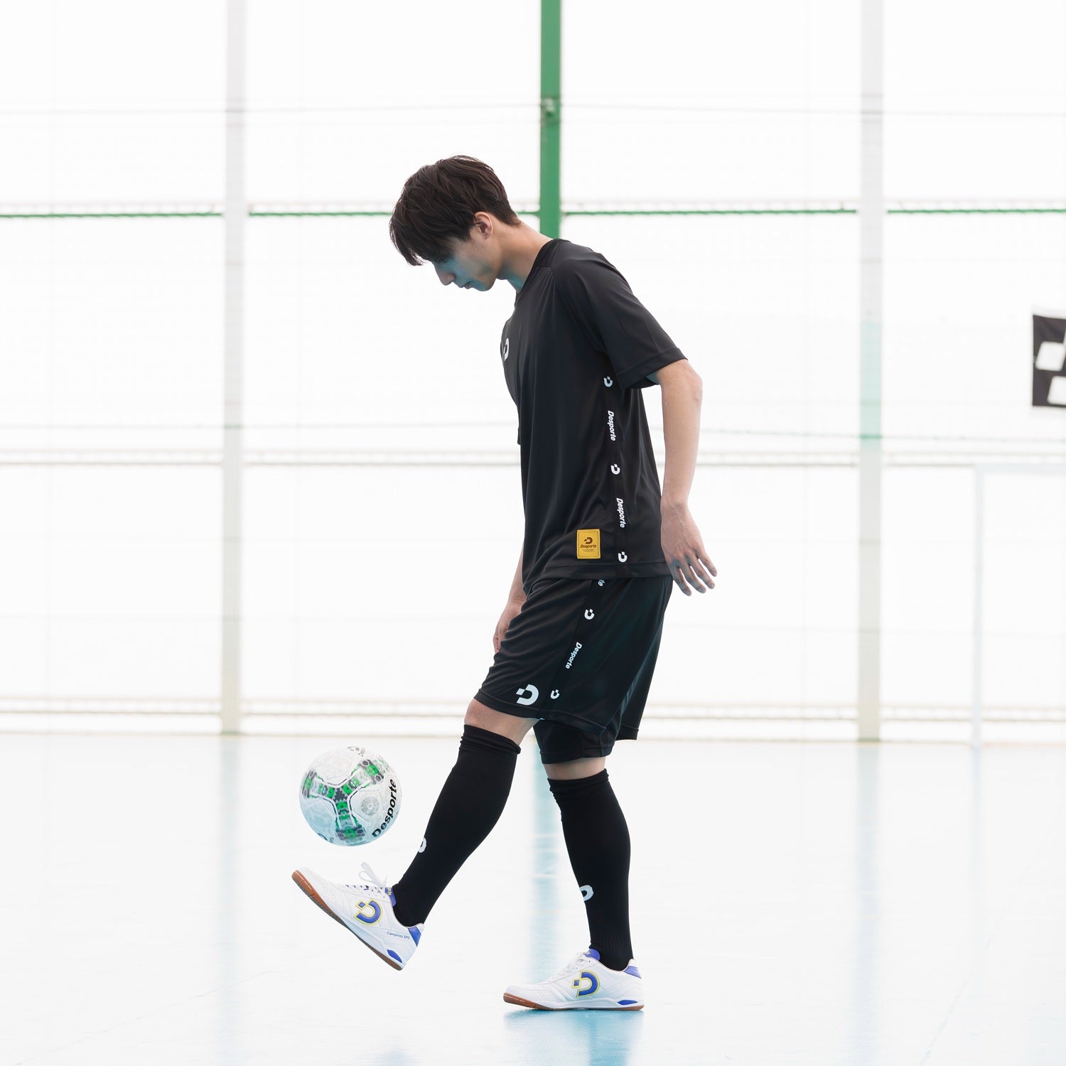 Desporte black futsal practice uniform 2025