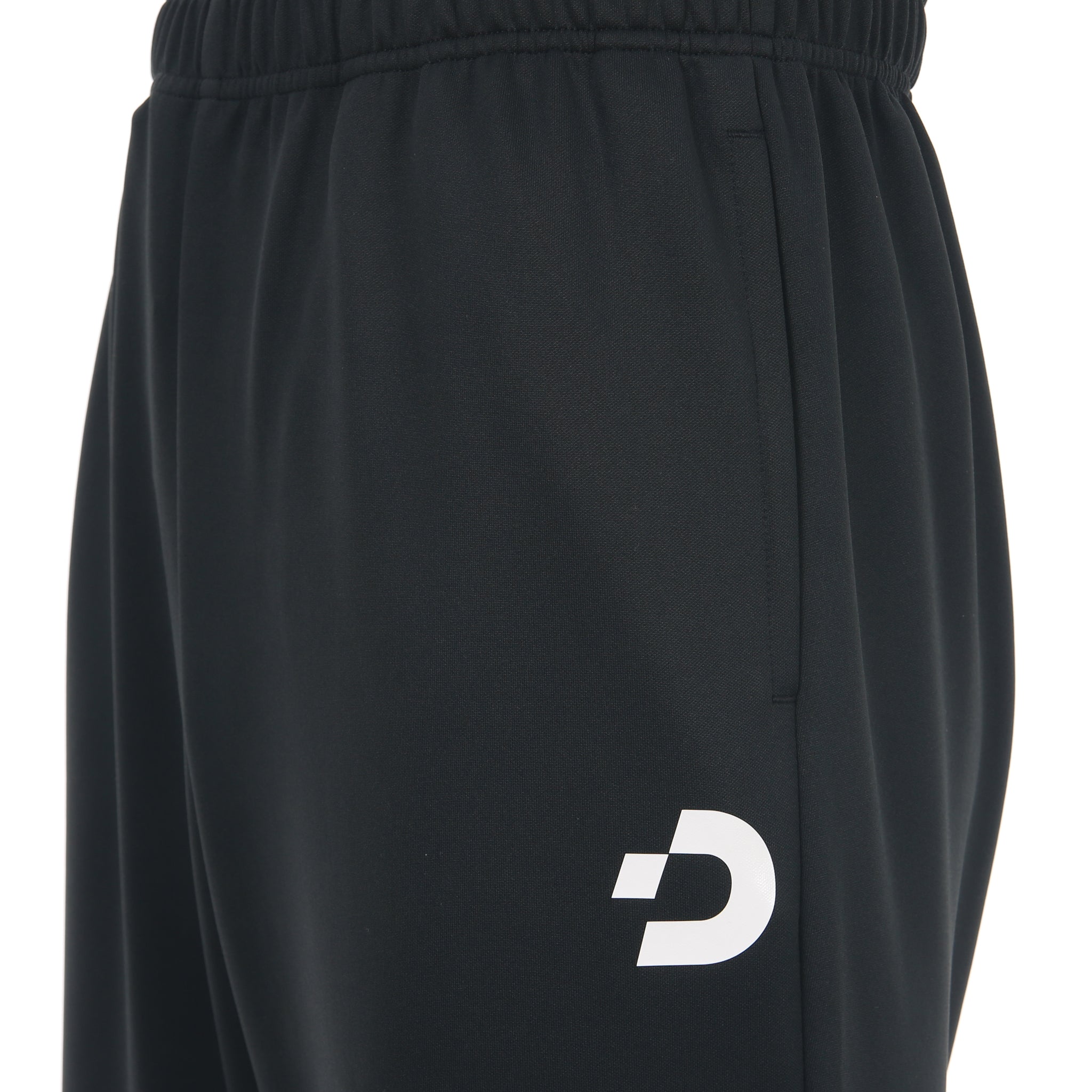 Desporte black track pants DSP-CP19SLF logo
