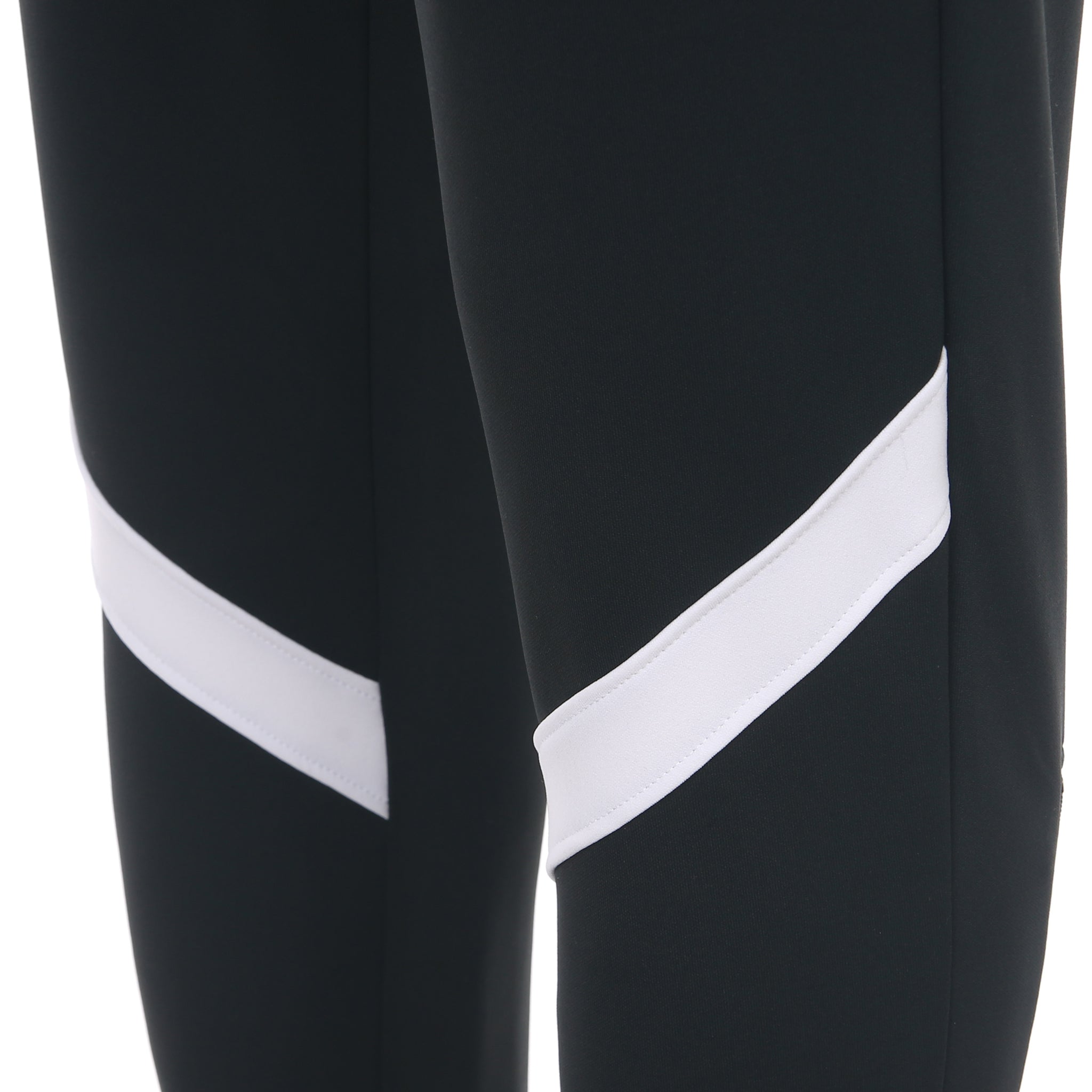 Desporte black track pants DSP-CP19SLF white stripe design