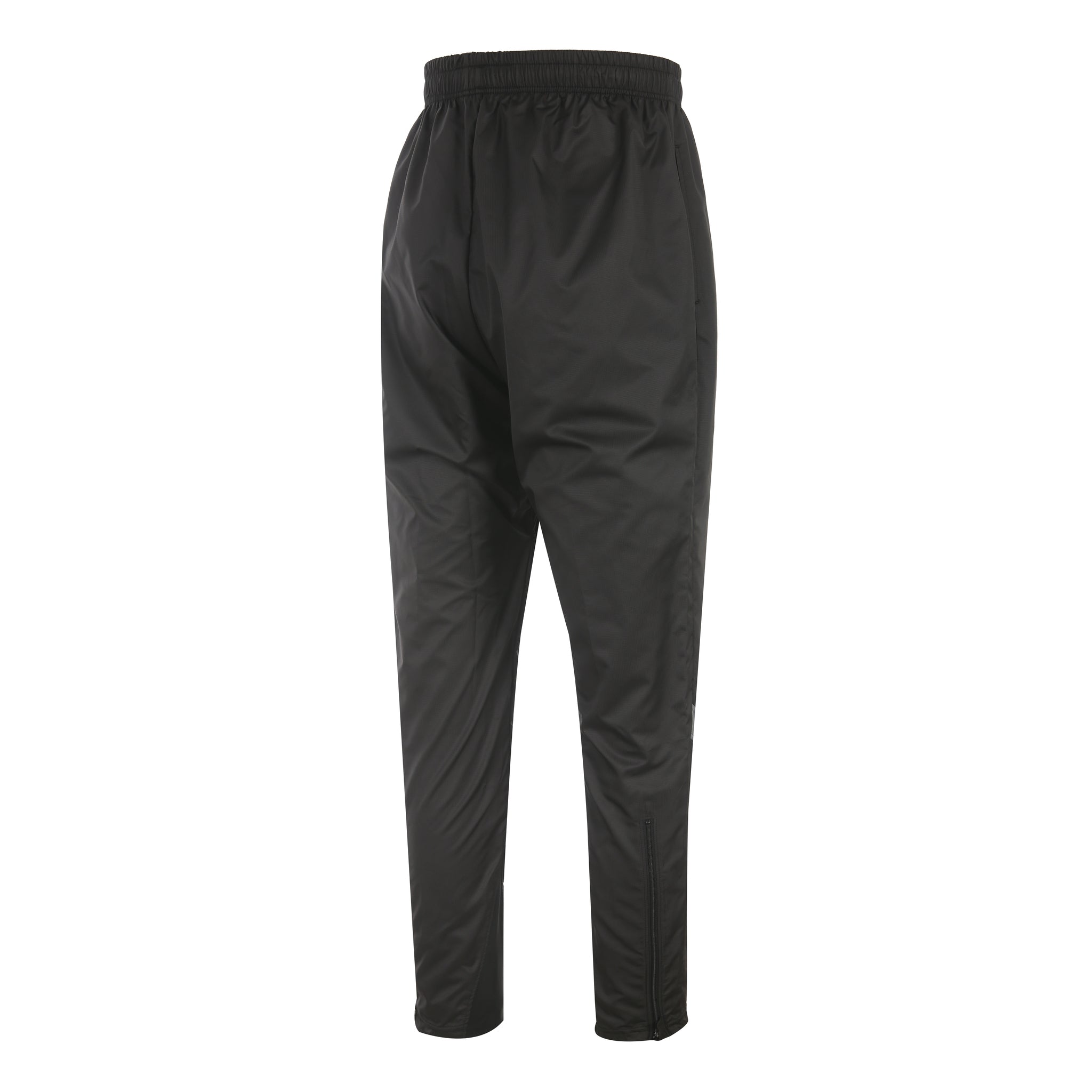 Desporte black windbreaker pants DSP-PP28SSL back view