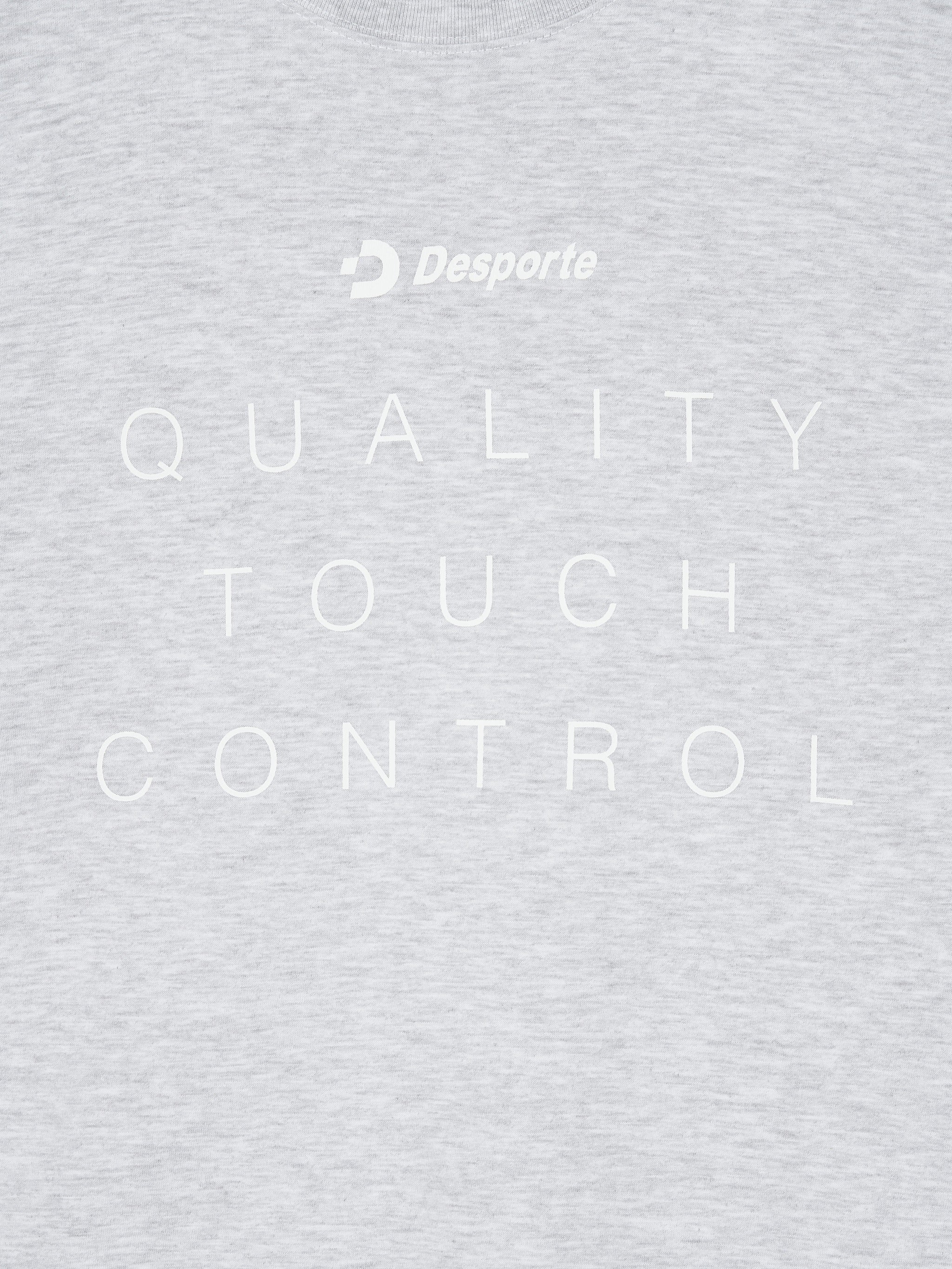 Desporte gray cotton t-shirt DSP-T56 logos