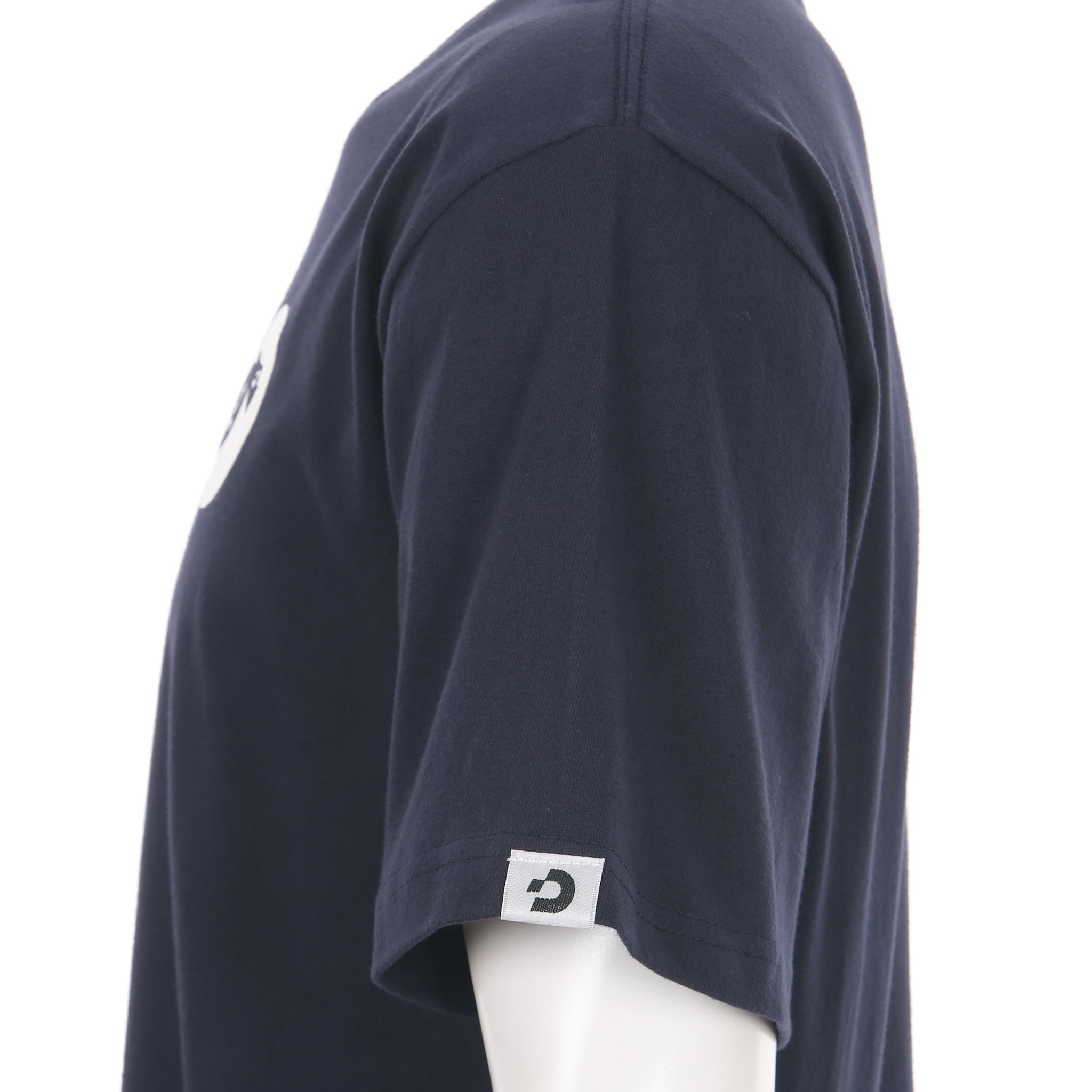 Desporte navy cotton t-shirt DSP-T54 side view