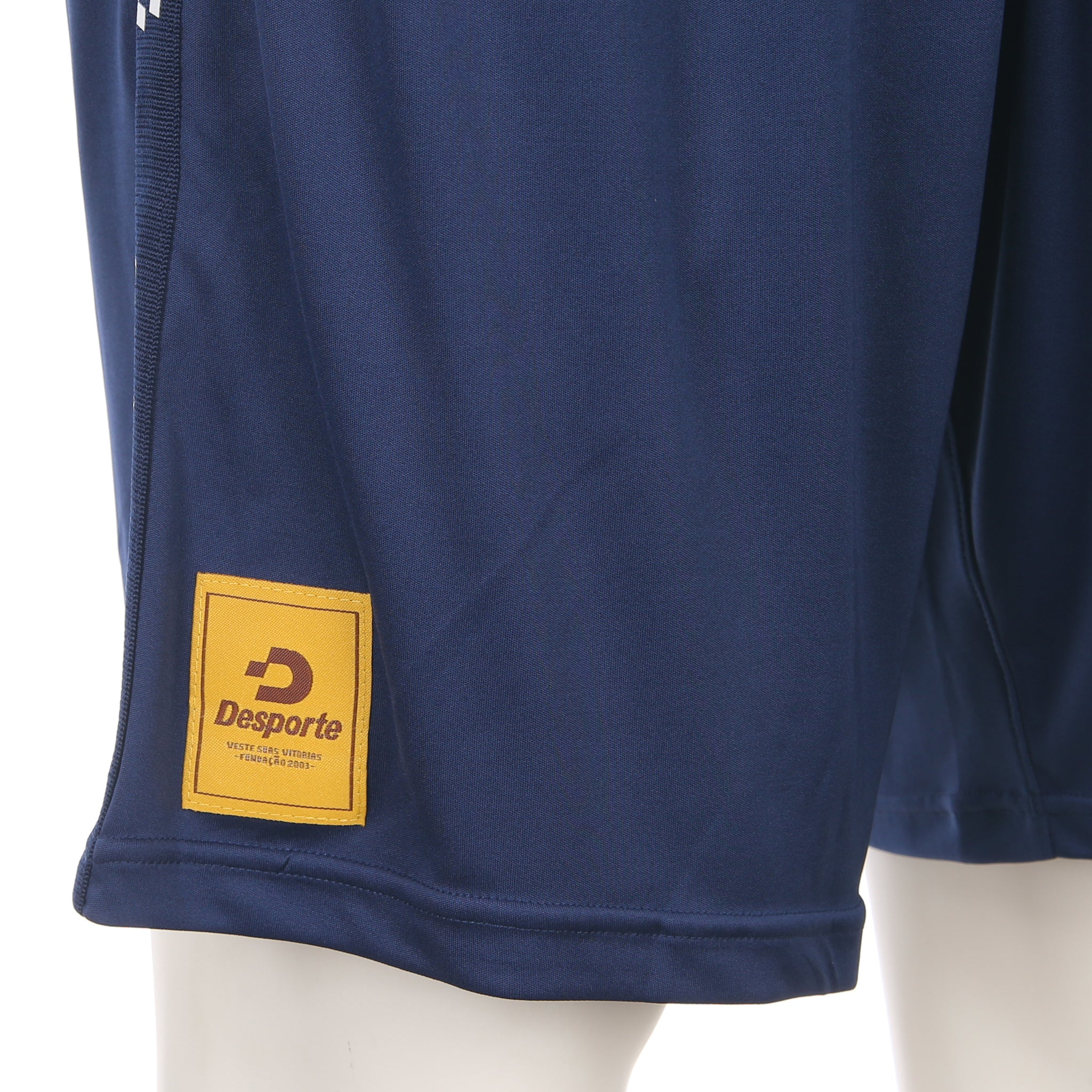 Desporte navy futsal practice shorts DSP-BPSP-37 stitched logo tag