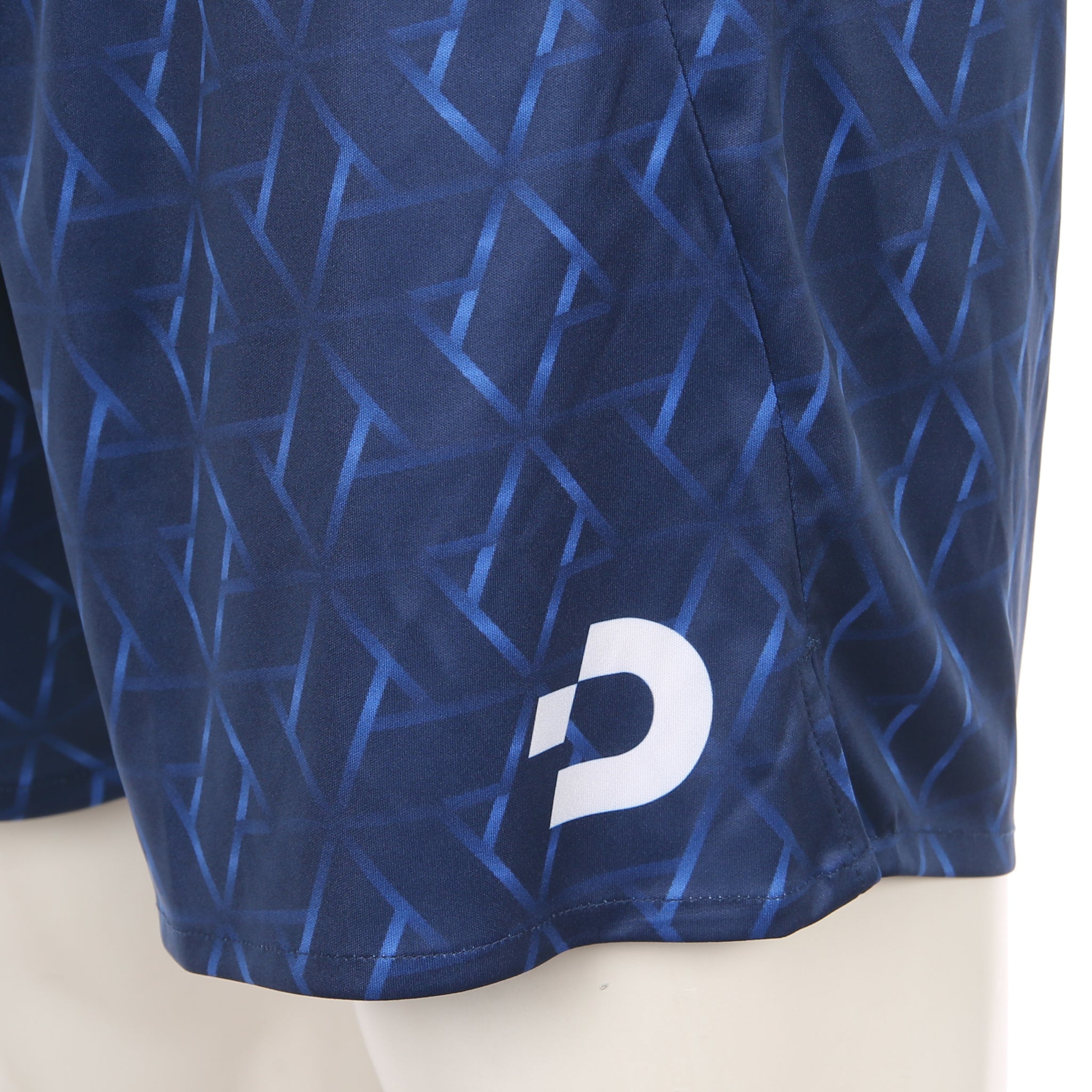 Desporte navy futsal practice shorts DSP-BPSP-38 front logo