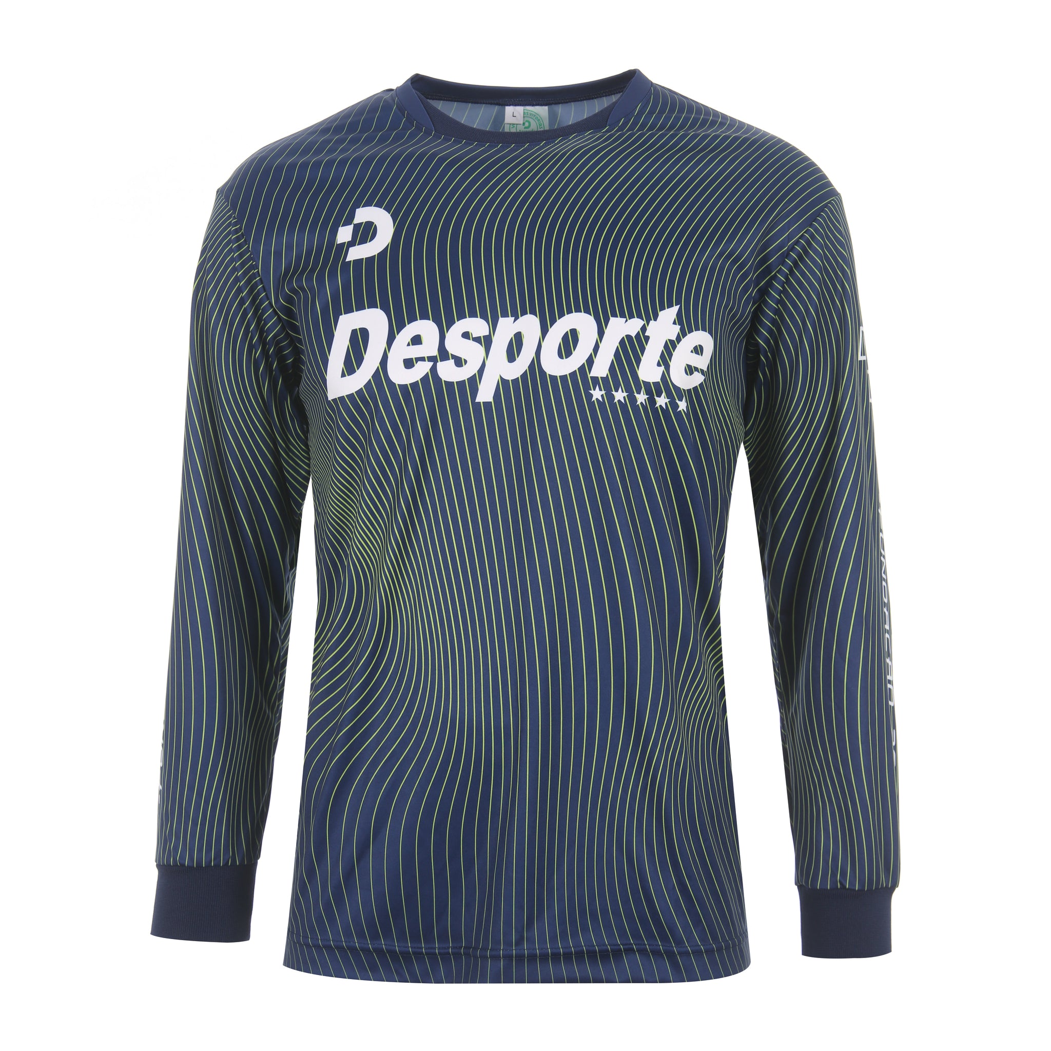 Desporte navy long sleeve practice shirt DSP-BPS-36L