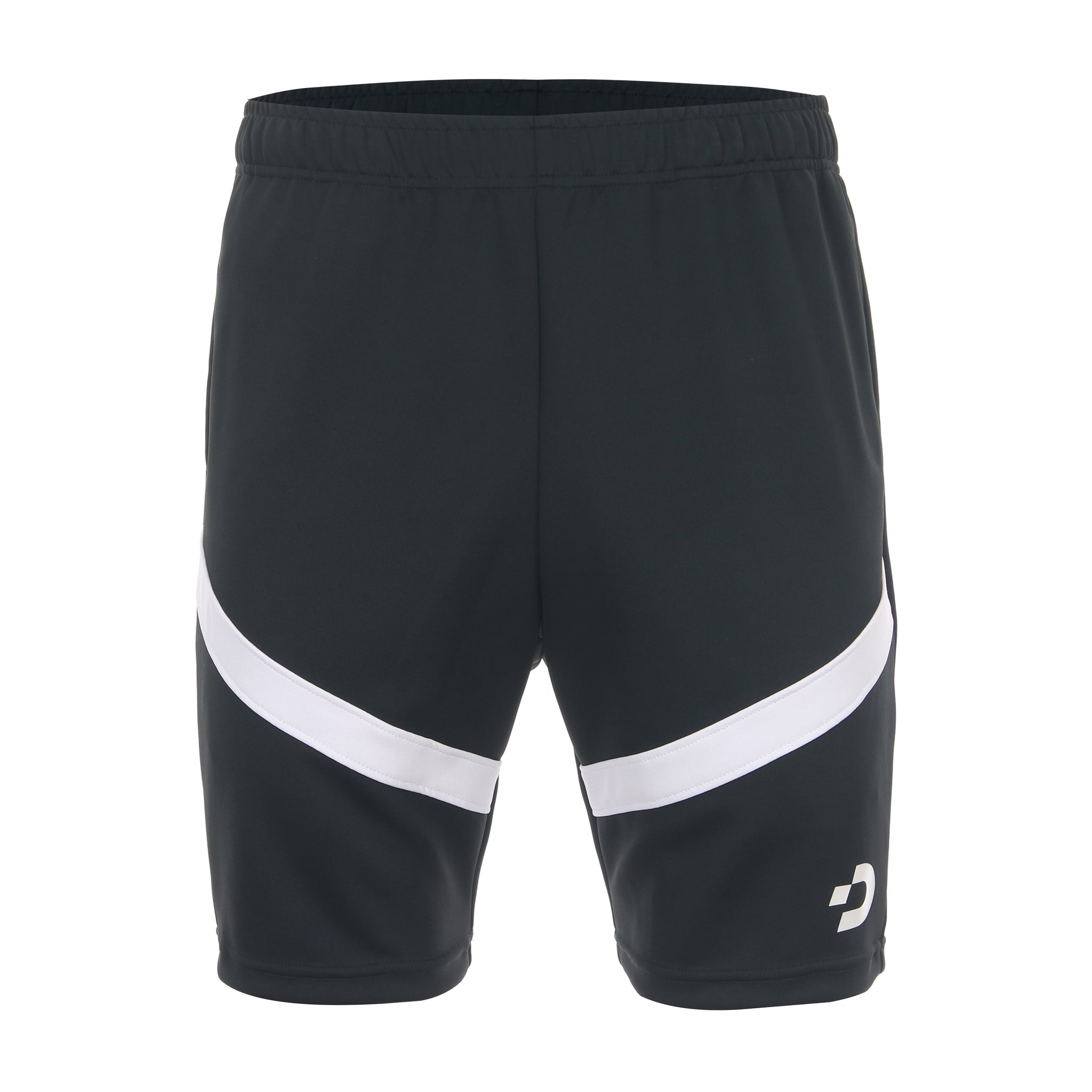 Desporte black track shorts with white stripes DSP-CHP19SLF