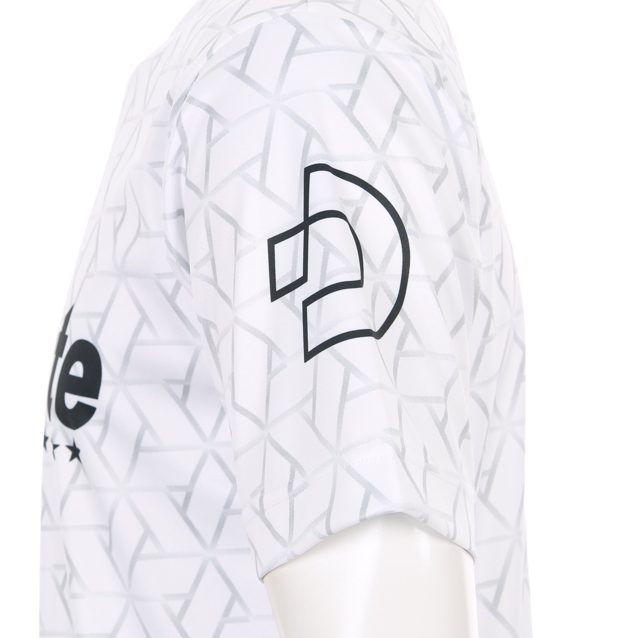 Desporte white futsal practice shirt DSP-BPS-38 sleeve logo