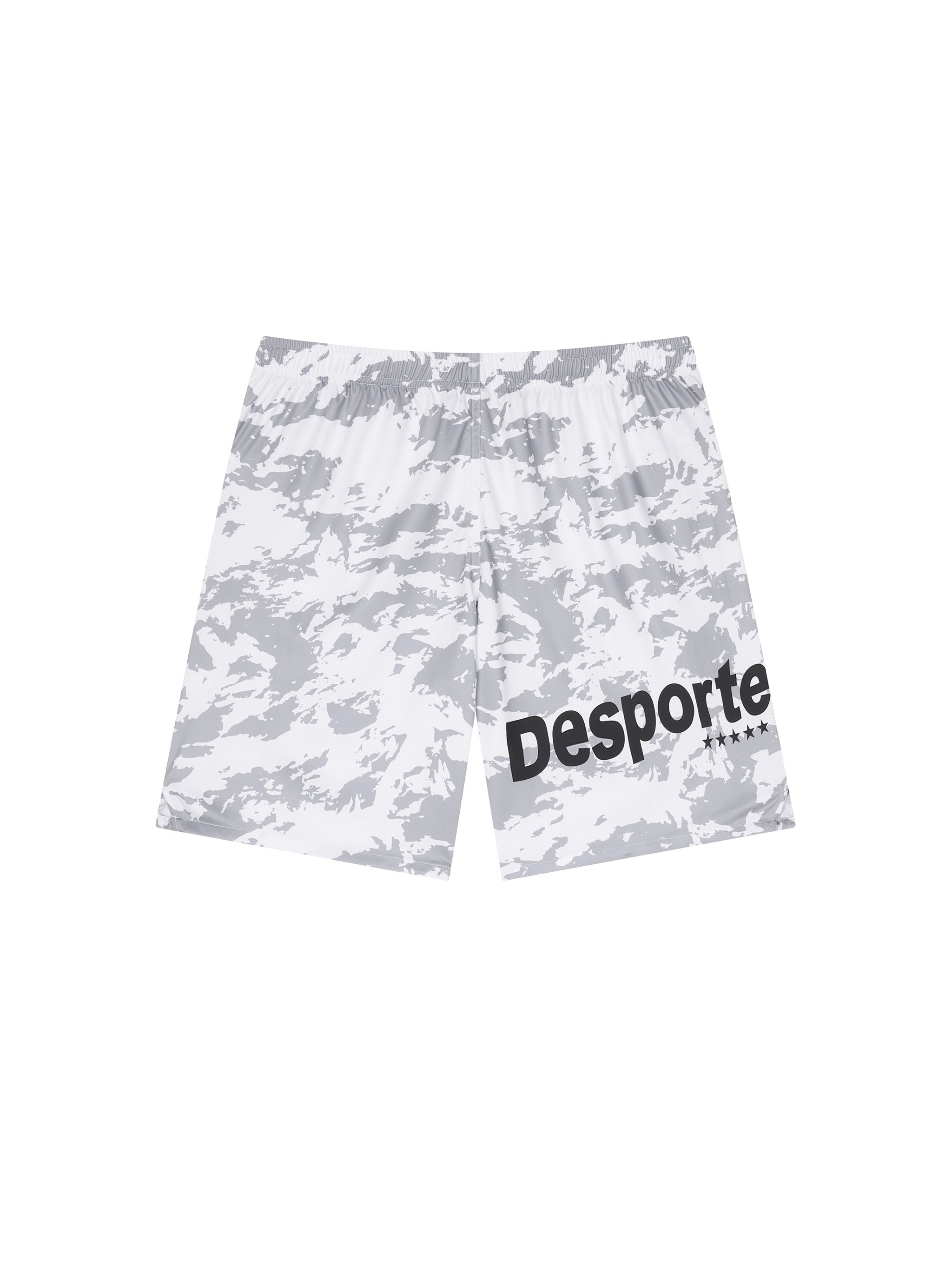 Desporte white gray futsal practice shorts DSP-BPSP-41 back view