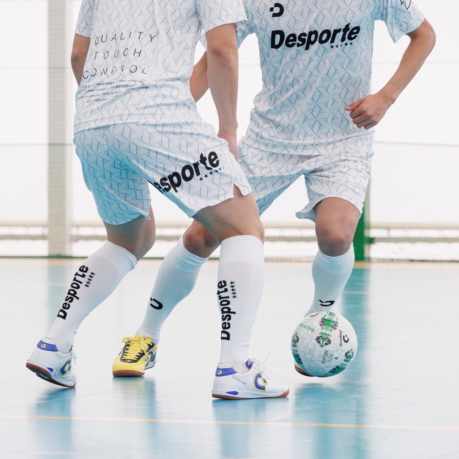Desporte white futsal practice uniforms 2025